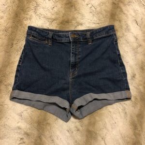 Denim jean short